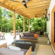 Modular Home Outdoor Lower Deck